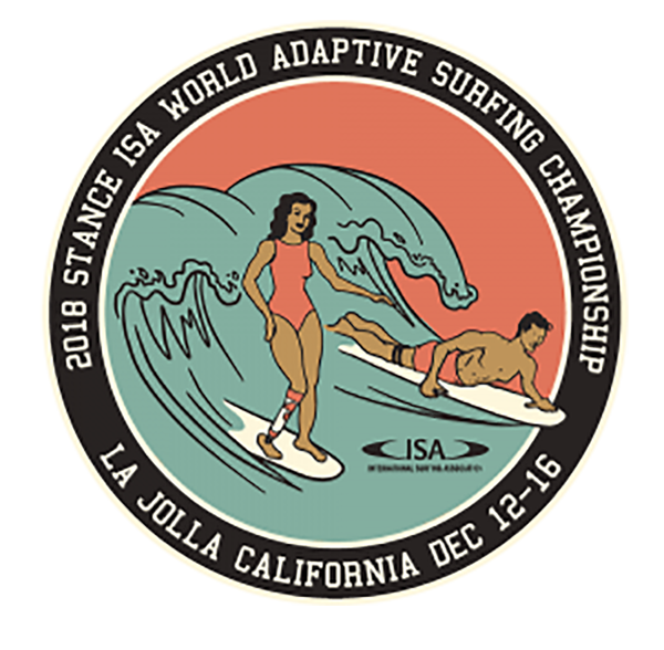 Stance ISA World Adpative Surfing Championship Logo